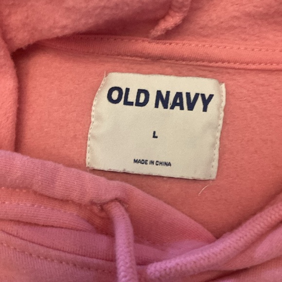 Old Navy Barbie hoodie large sparkleberry pink - Picture 3 of 10